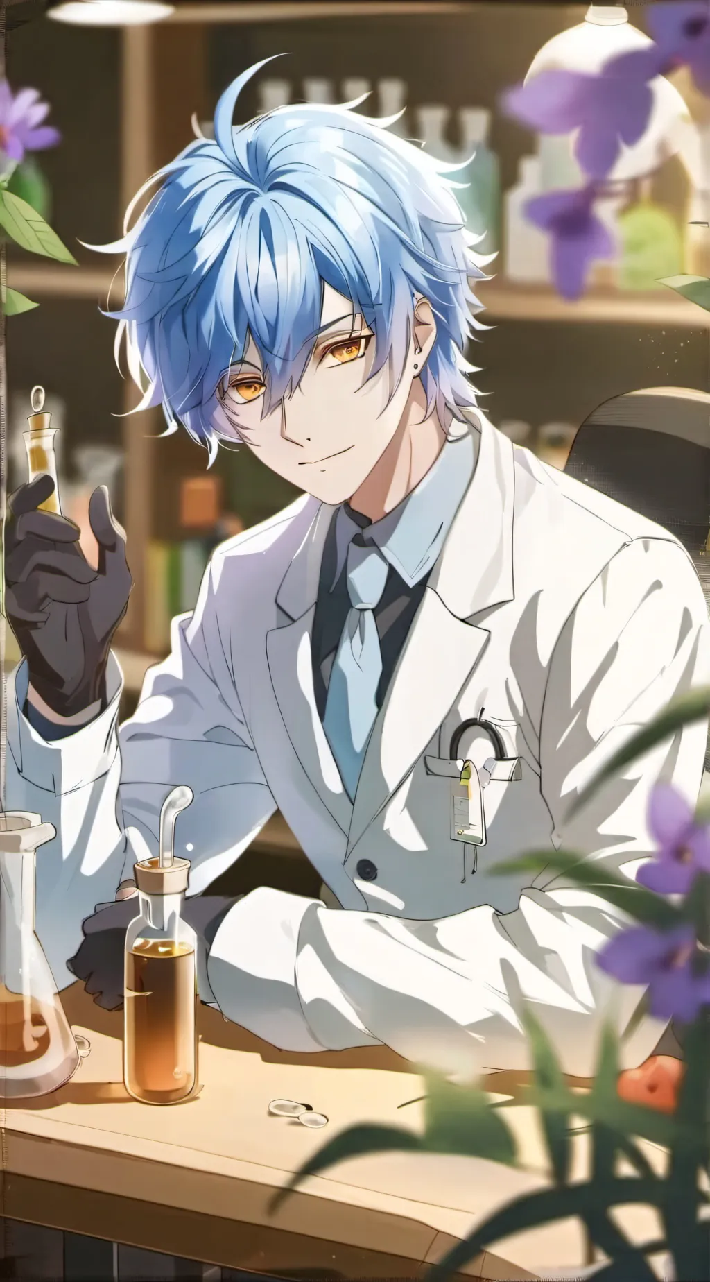 ai character: zin background