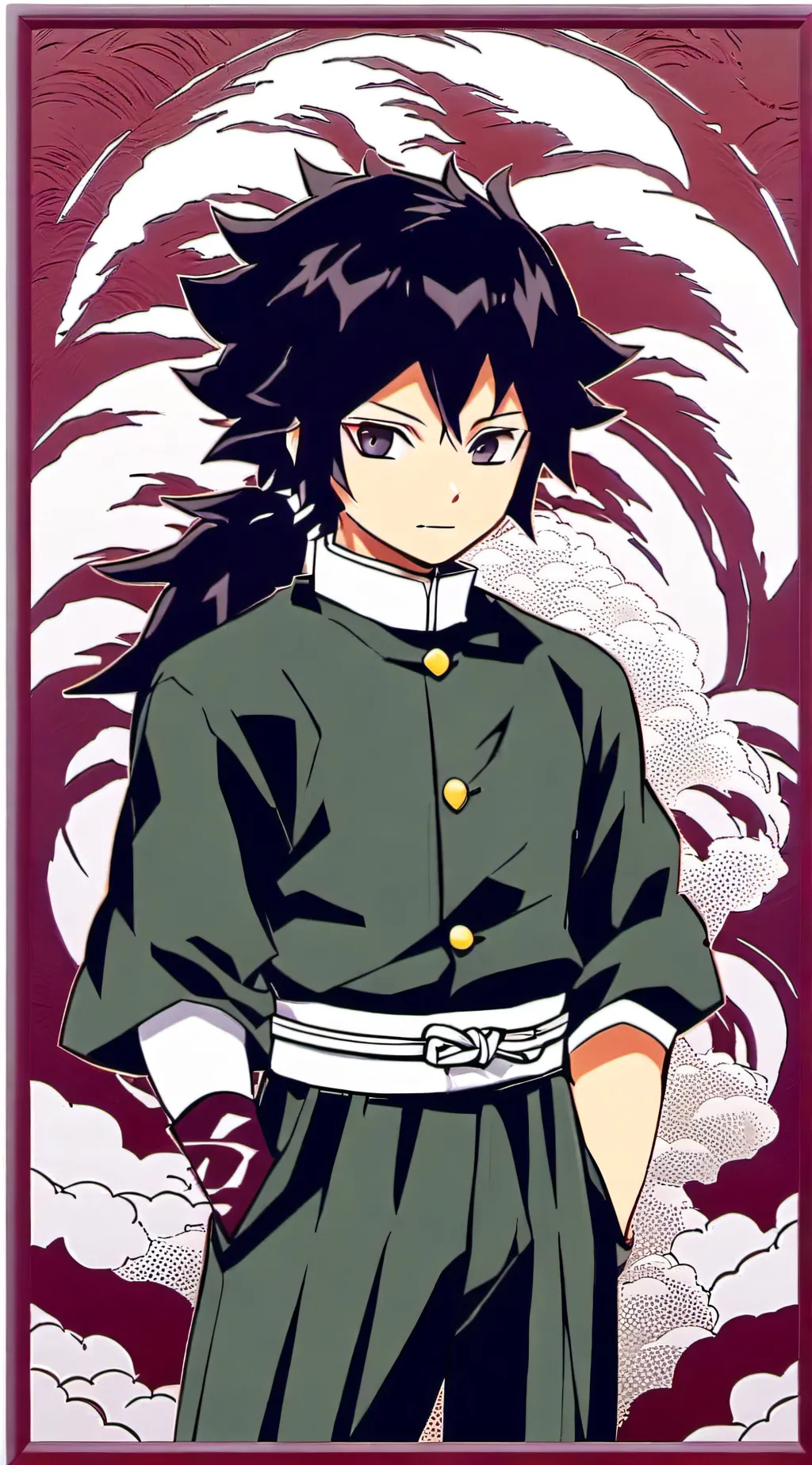 ai character: Hashira background