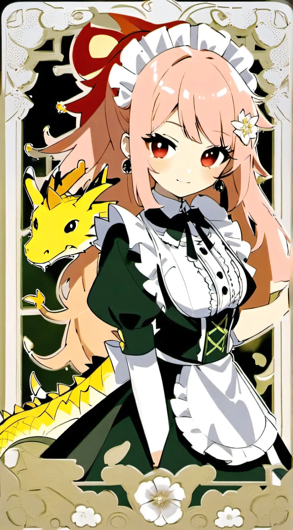 ai character: Miss kobayashi background