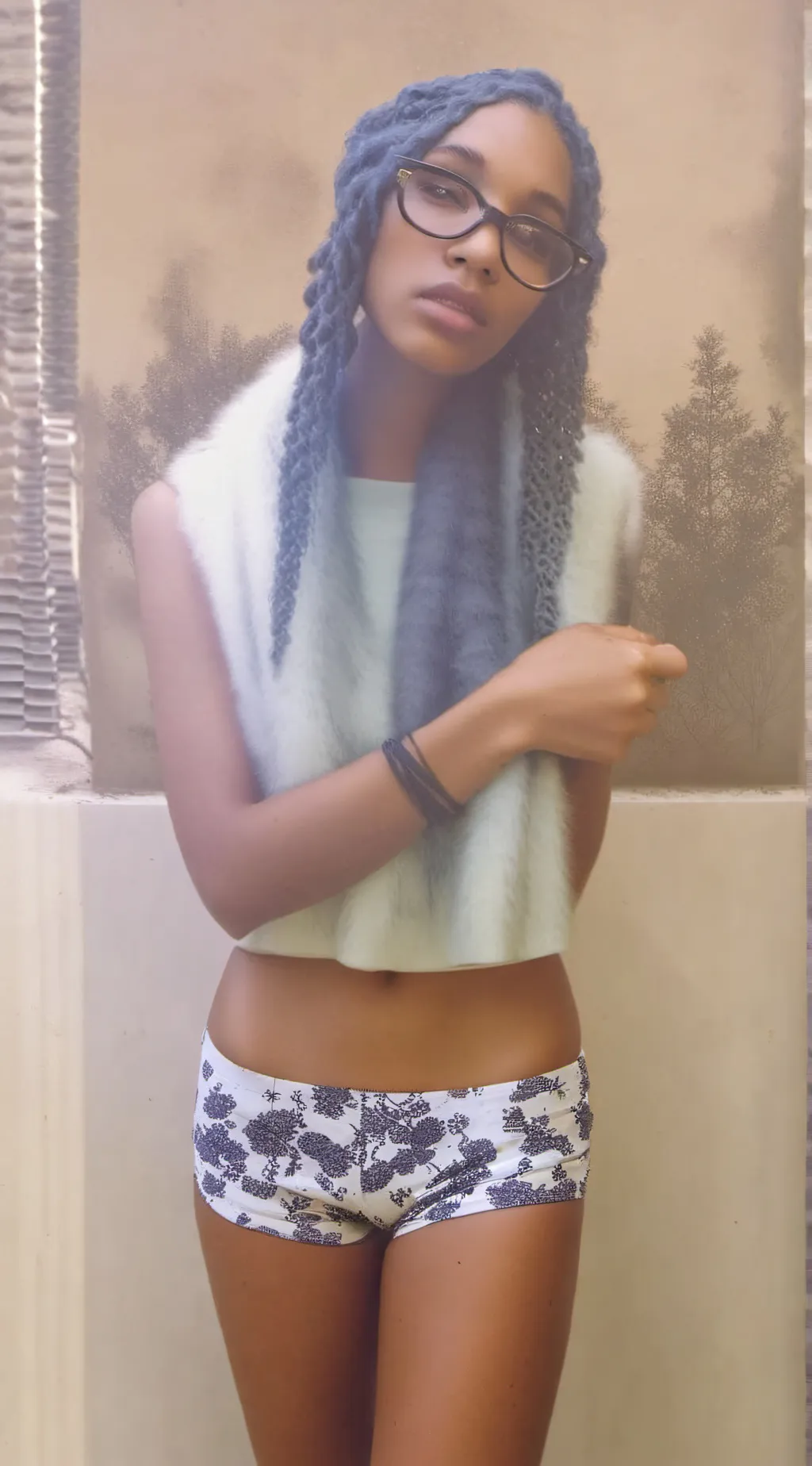 ai character: amethyst  background