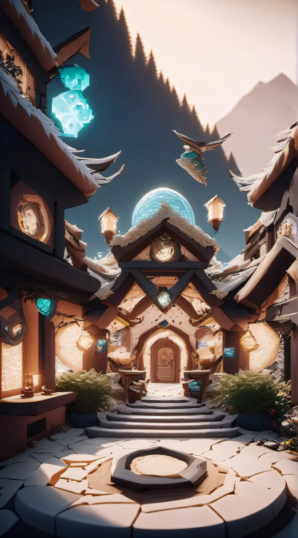 ai character: Roblox story background