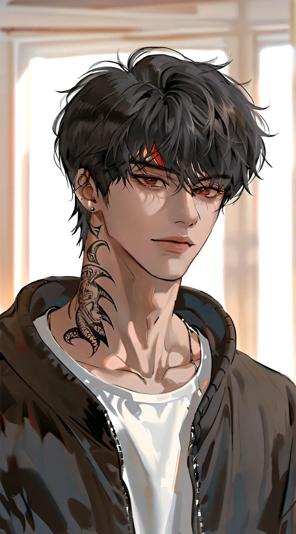 ai character: Ash background