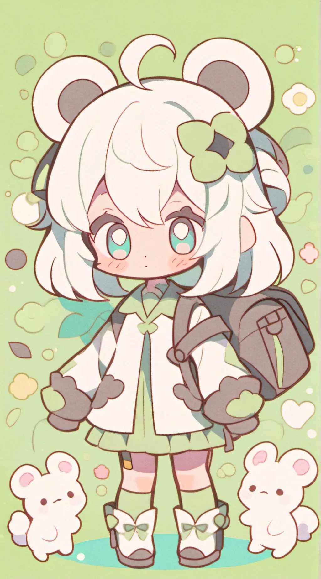 ai character: Talkie picker  background