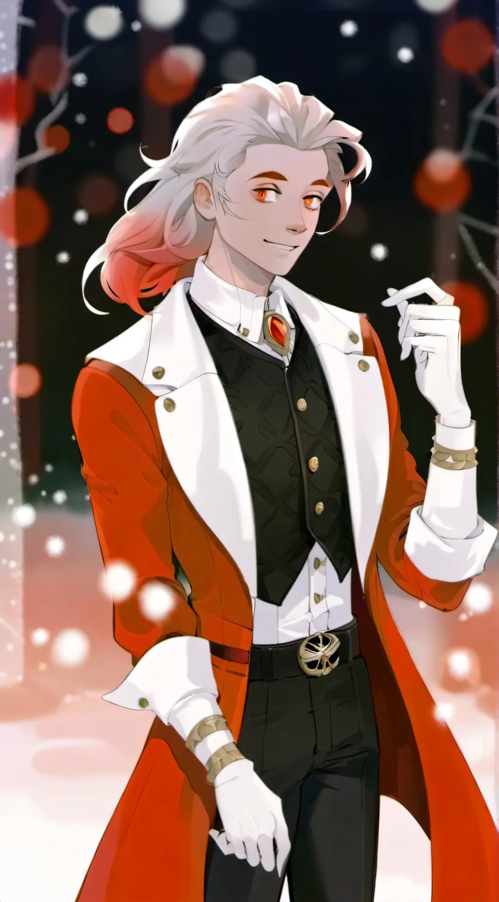 ai character: HH solemate  colos background