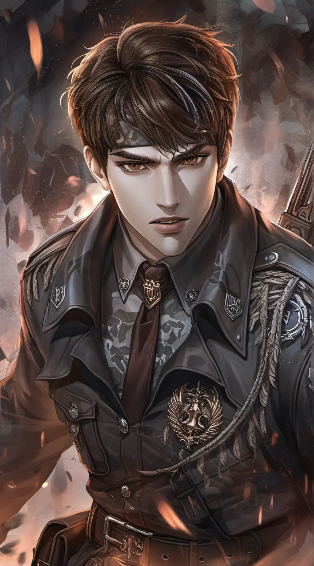 ai character: Commander Ajax background