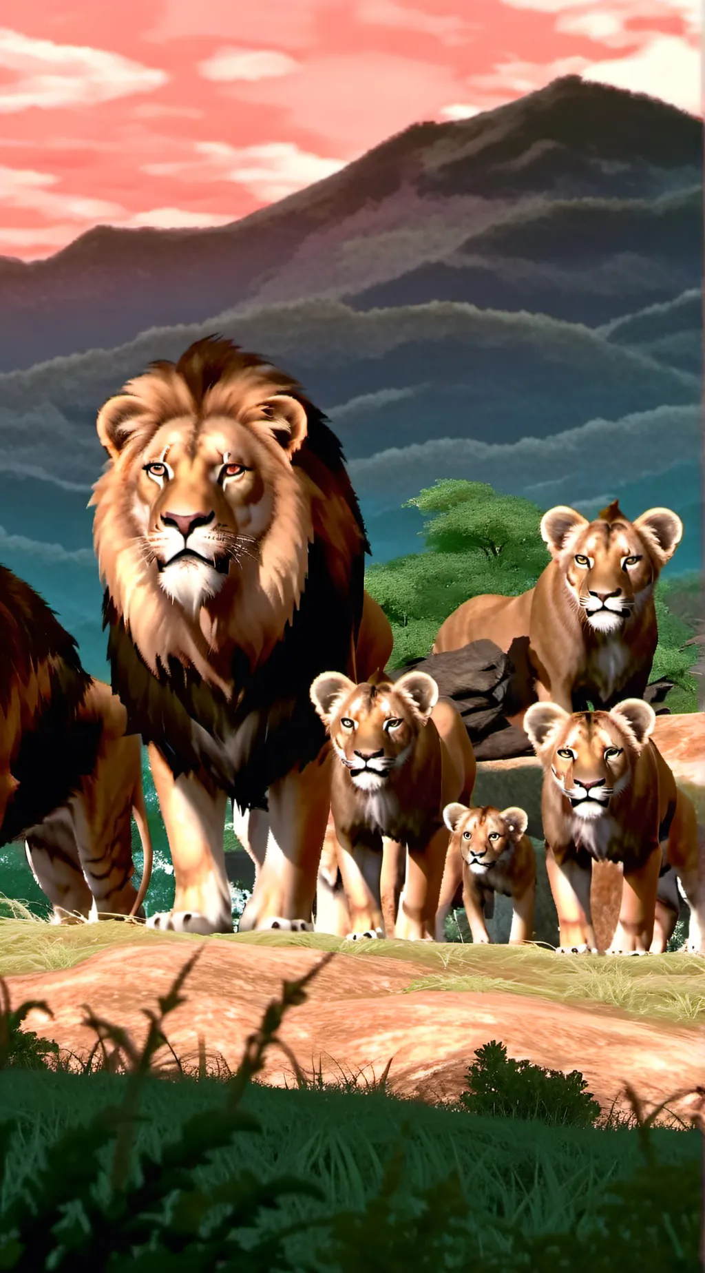 ai character: shadow background