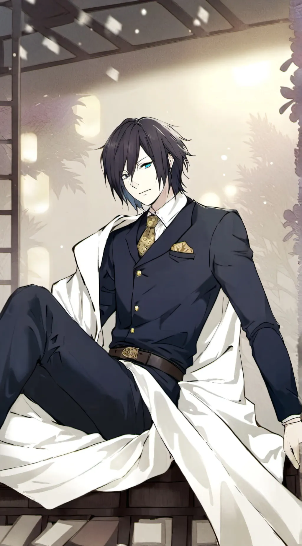 ai character: Sure background