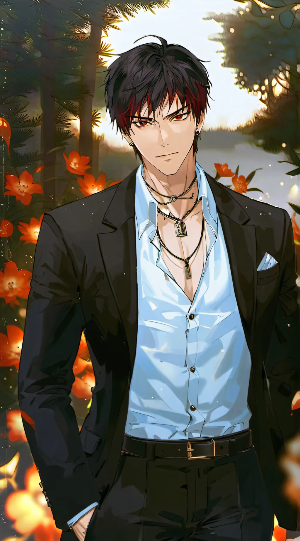 ai character: Oliver Park background