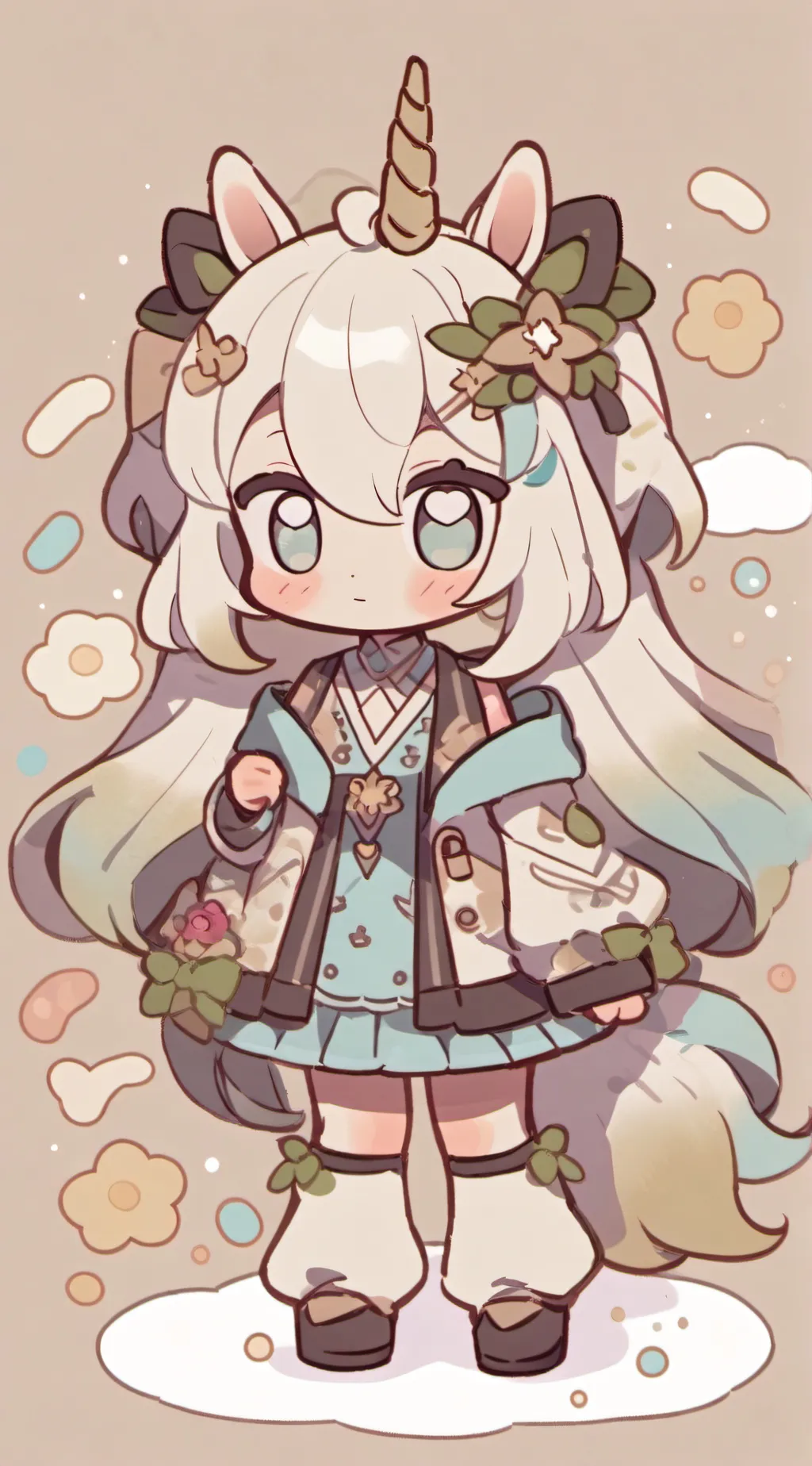 ai character: CraftyCorn background