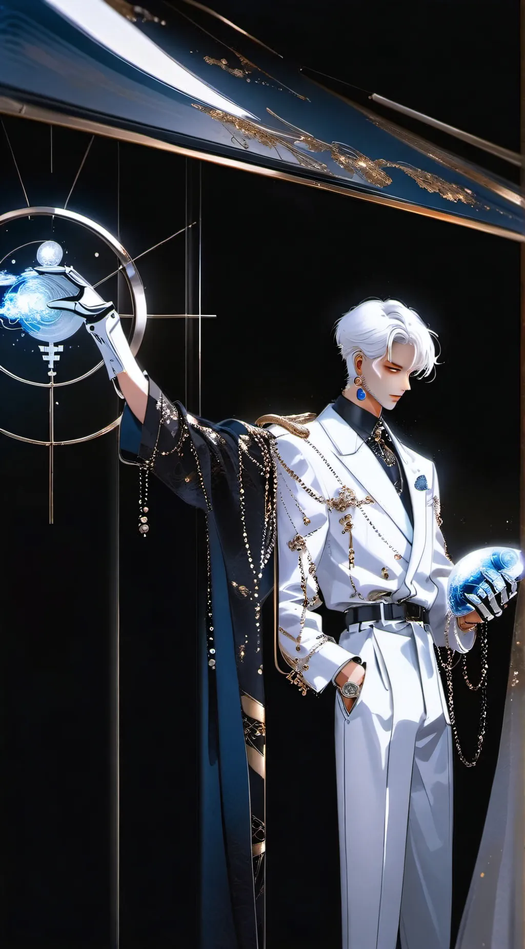 ai character: nower background