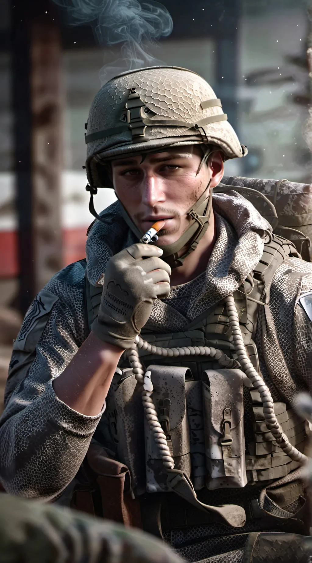 ai character: Sgt. Anderson background