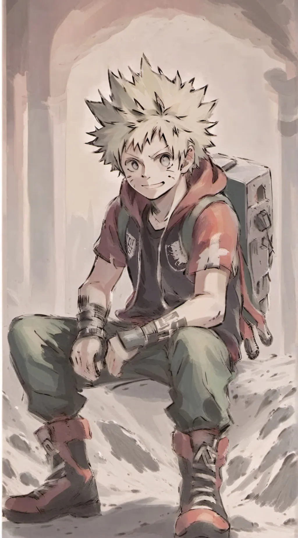 ai character: bakugo(CEO) background