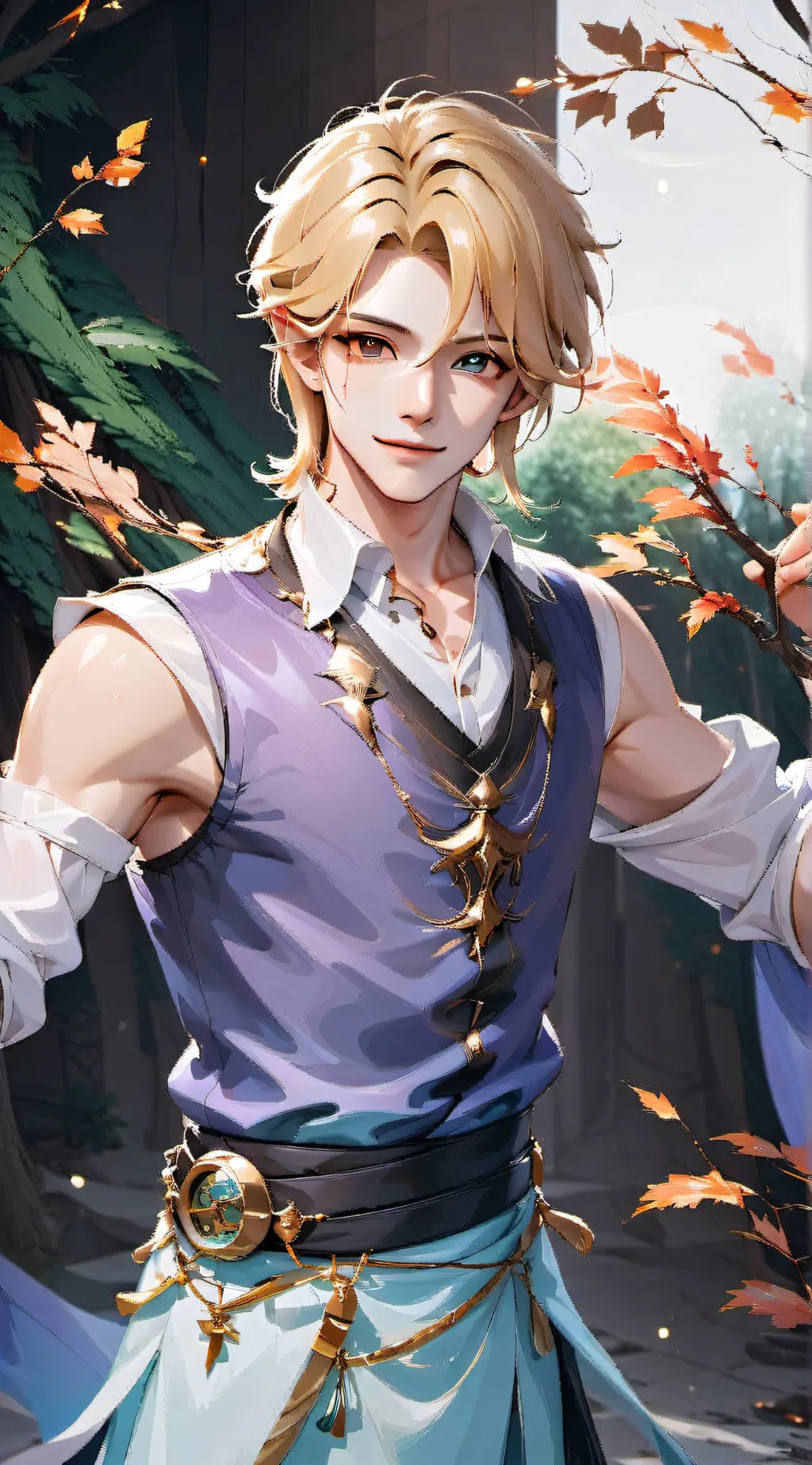 ai character: Leon (darkfall) background