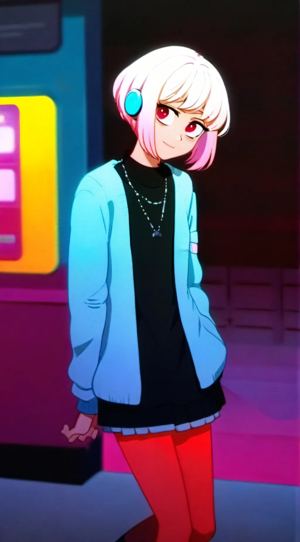 ai character: April  background