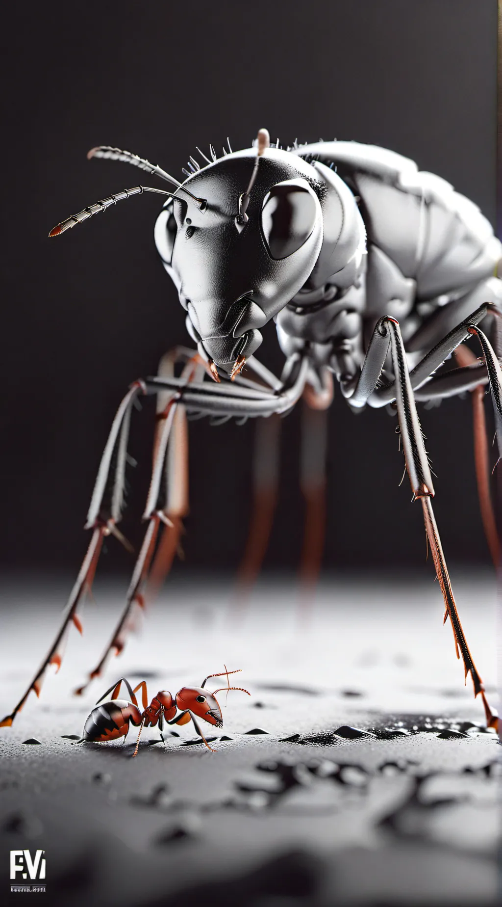 ai character: ant background