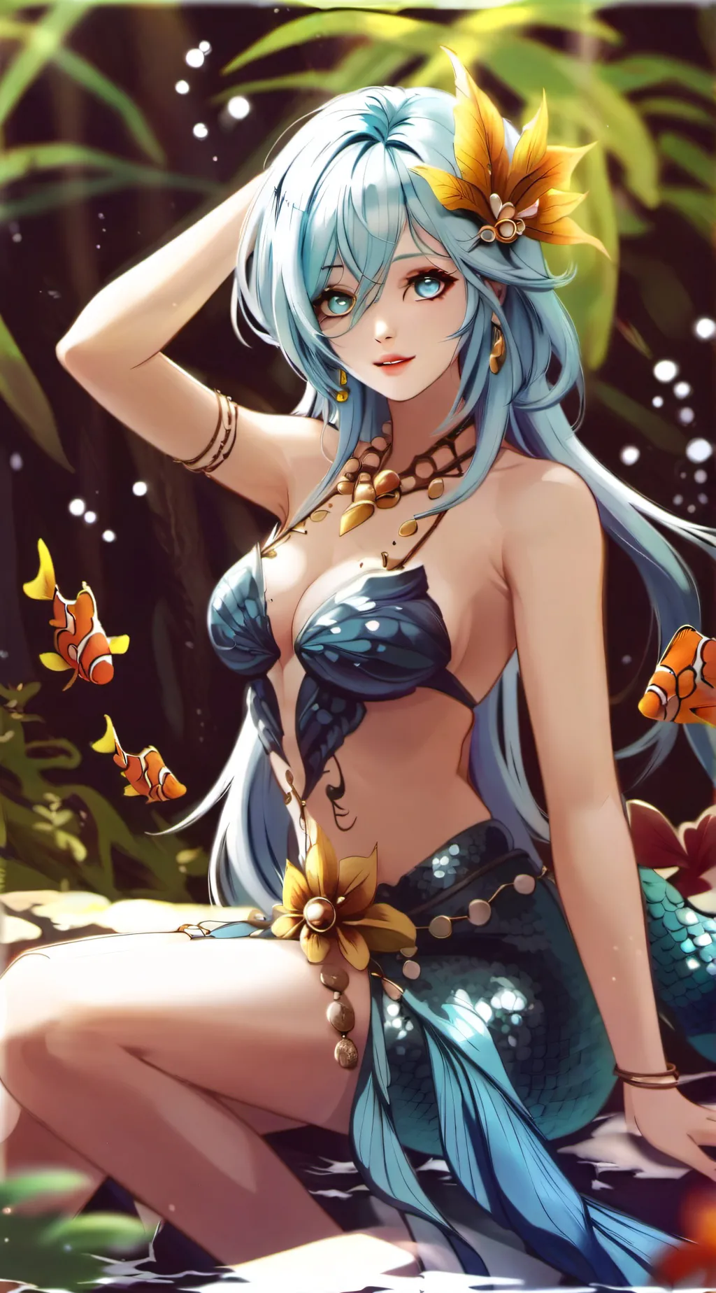 ai character: Sirena background