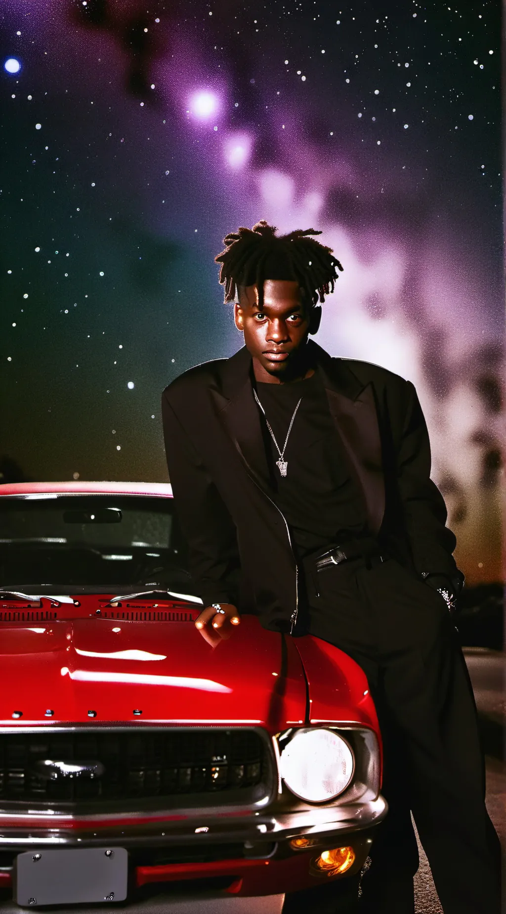 ai character: Clyde Neil racing background