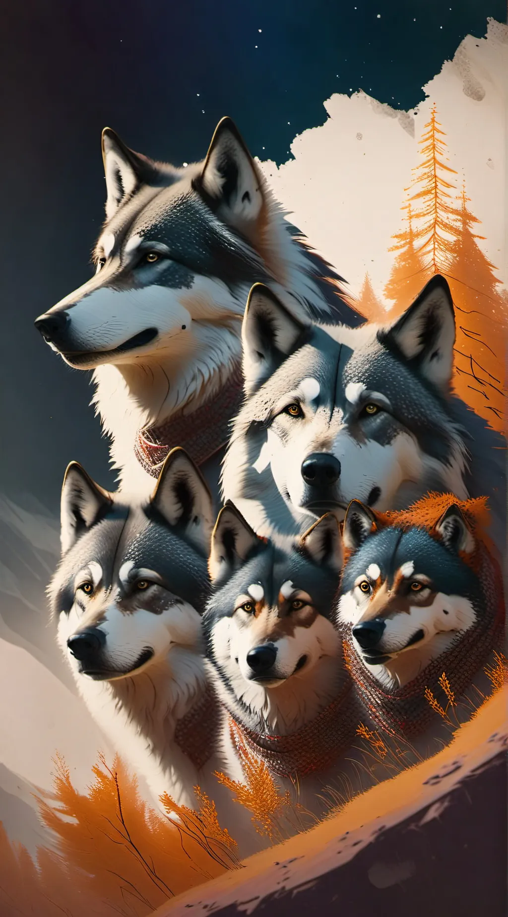 ai character: Wolfpack background