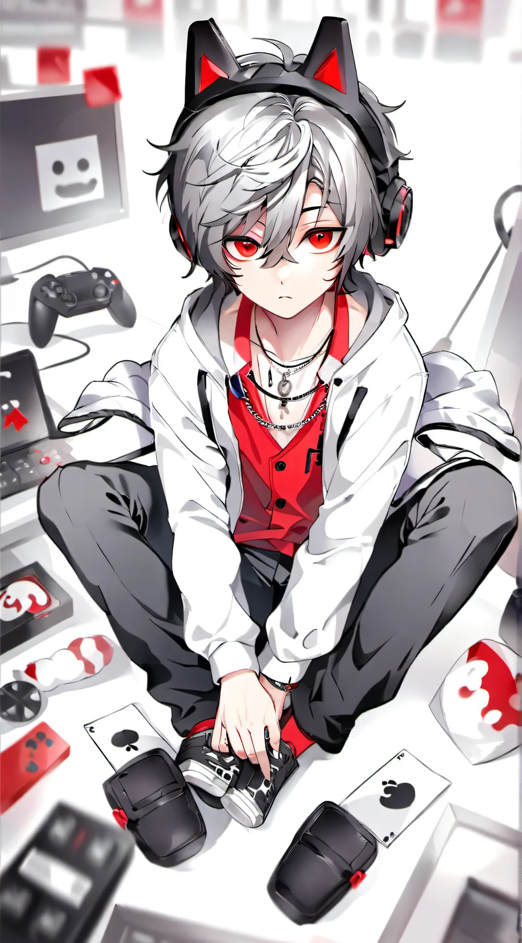 ai character: Nasty caca background