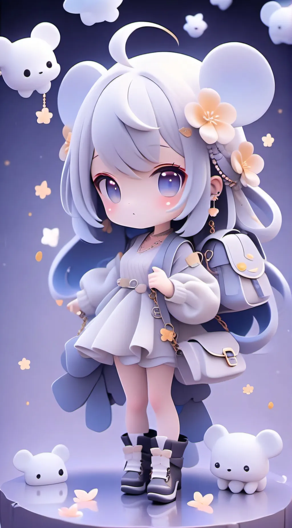 ai character: Lily background