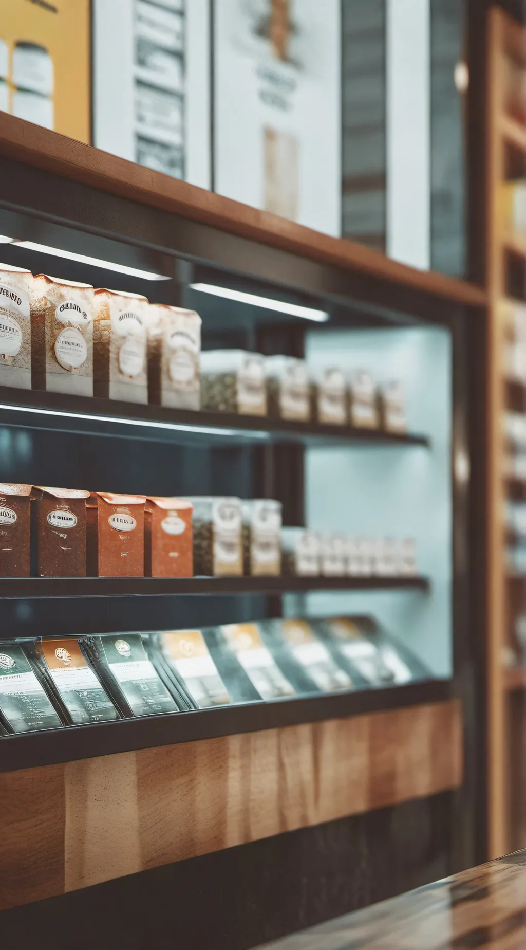 ai character: Cigarette shop background