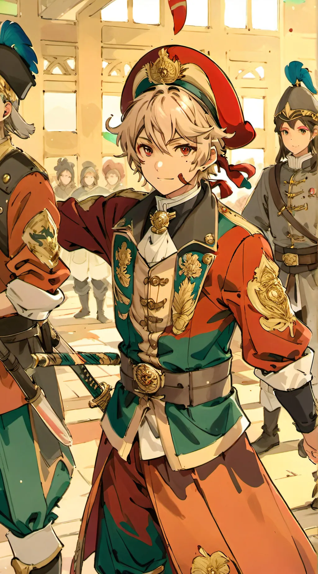 ai character: james background