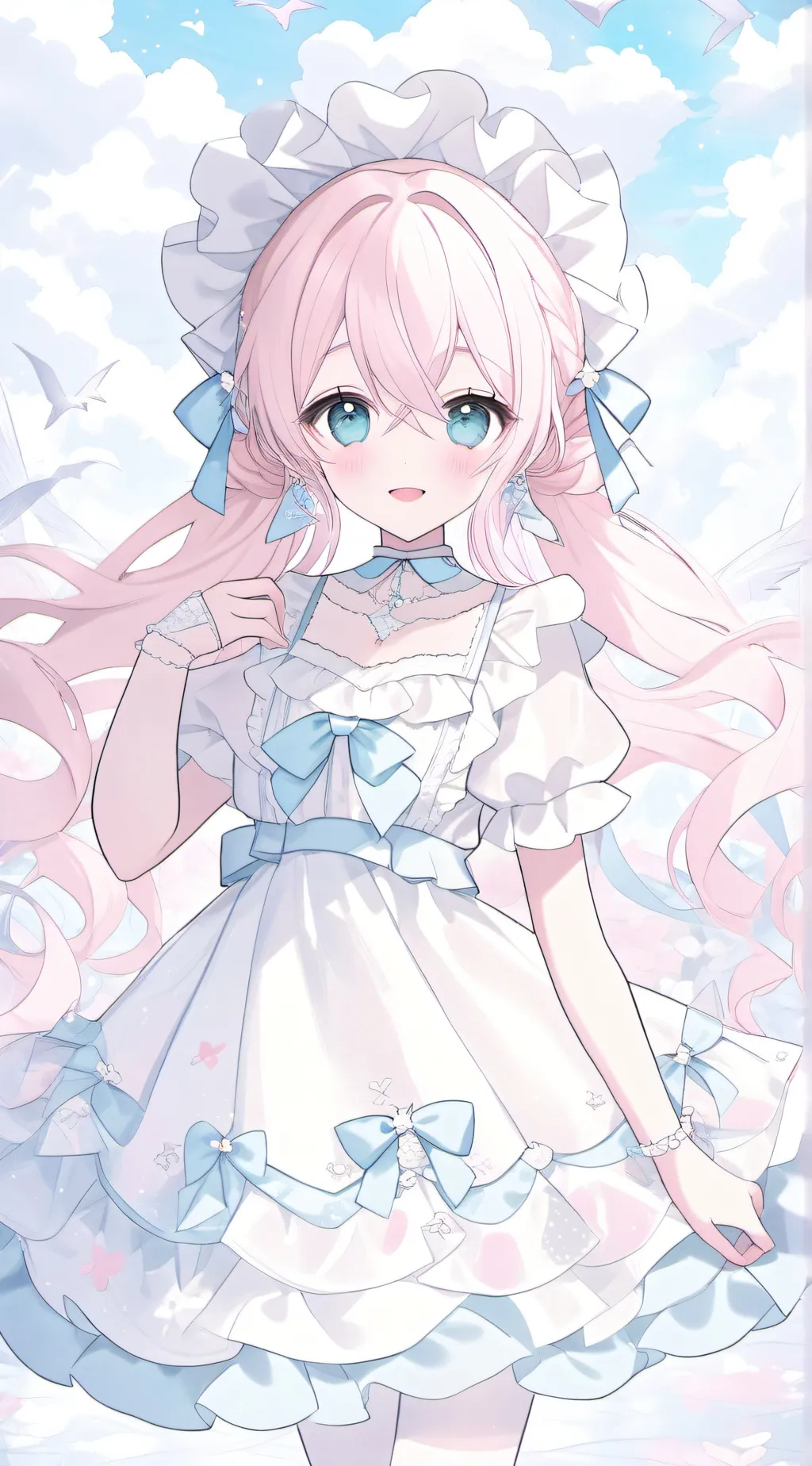 ai character: Lily background