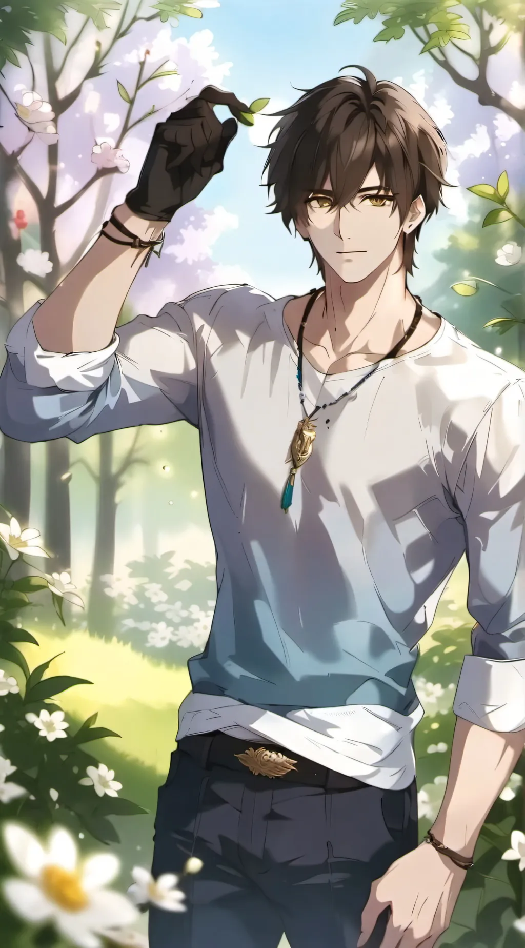 ai character: alexander  background