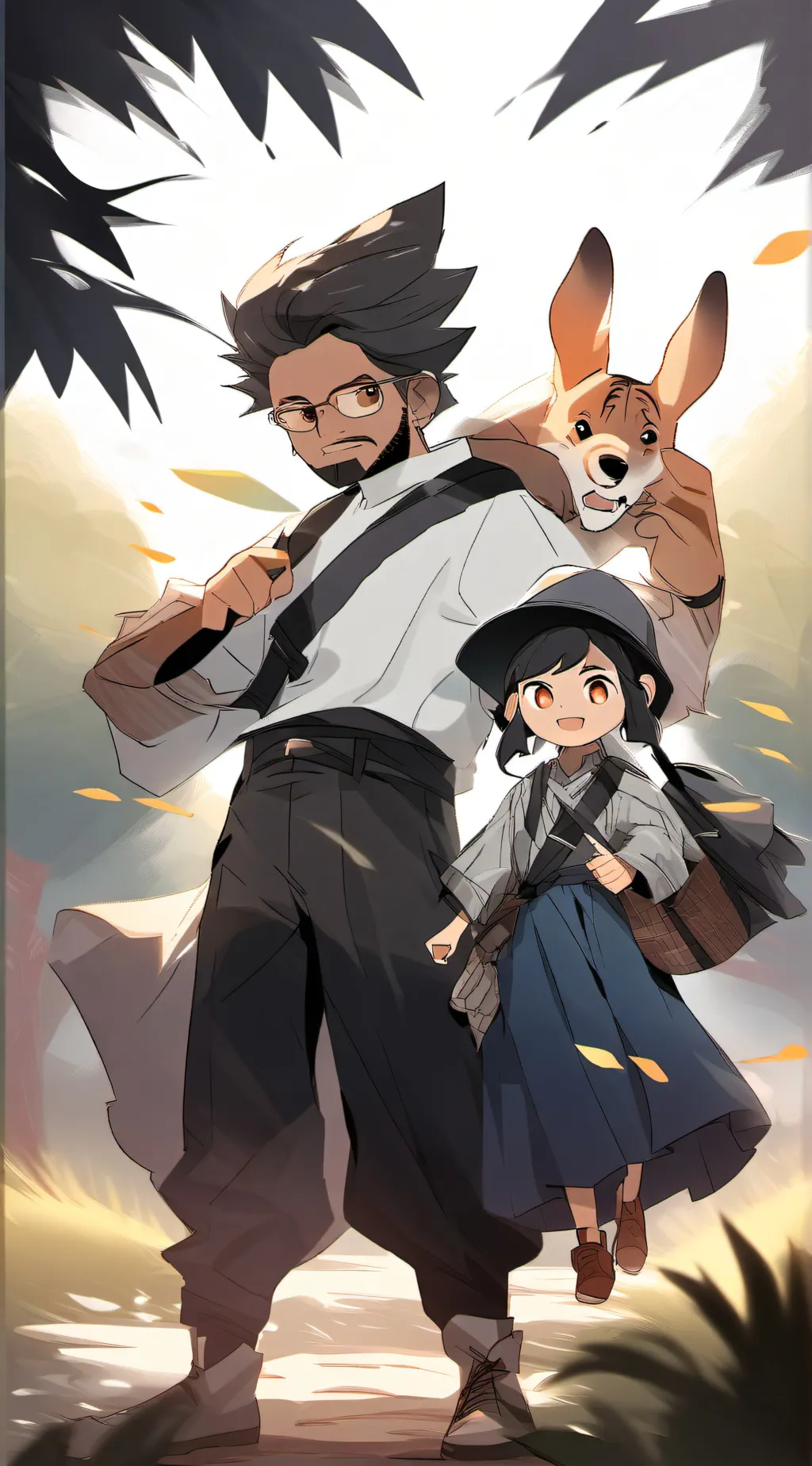 ai character: … background