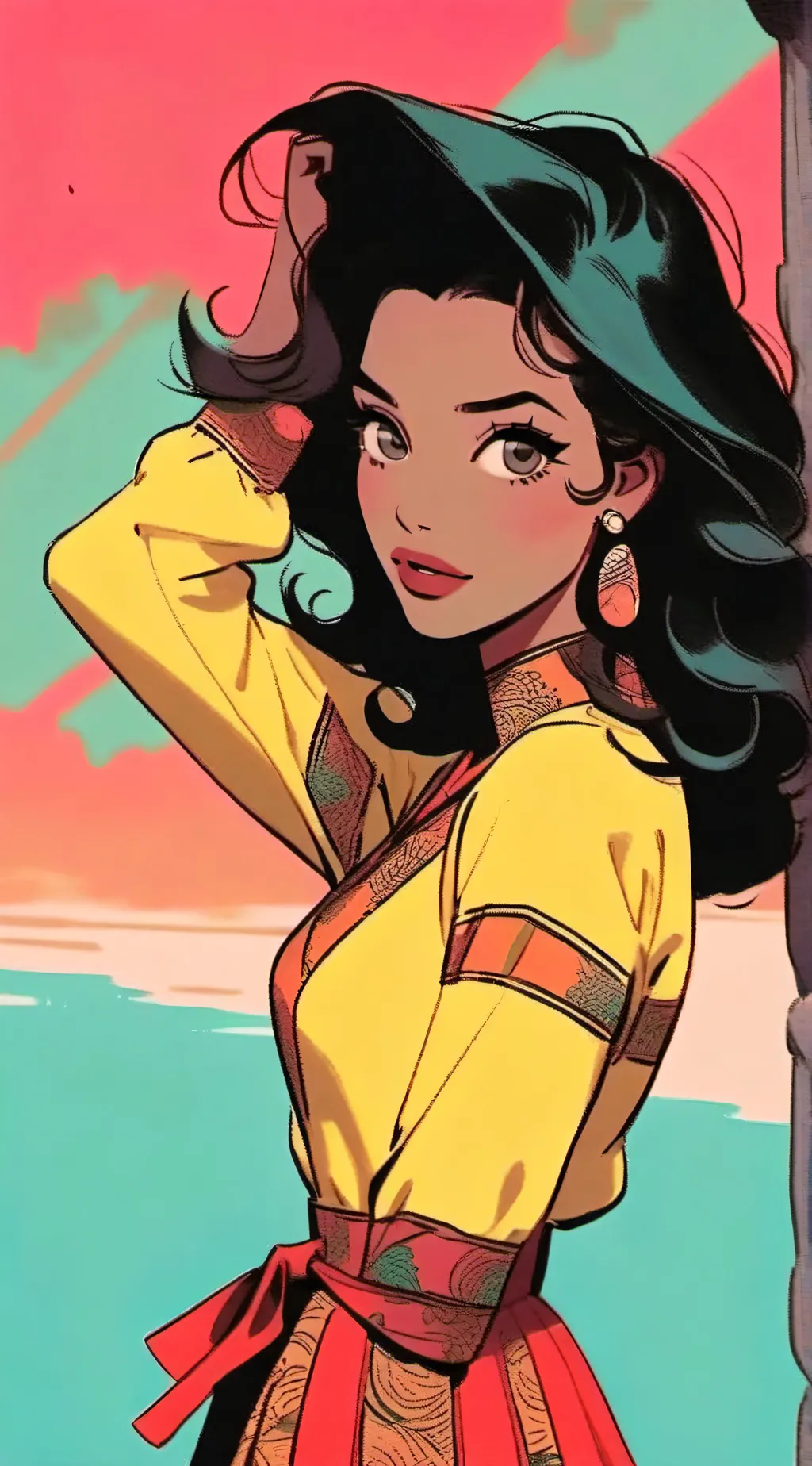 ai character: Lisa background