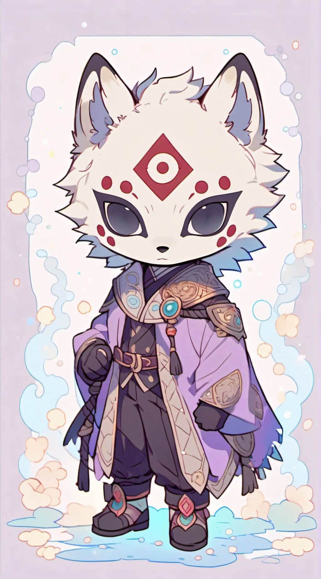 ai character: pura background