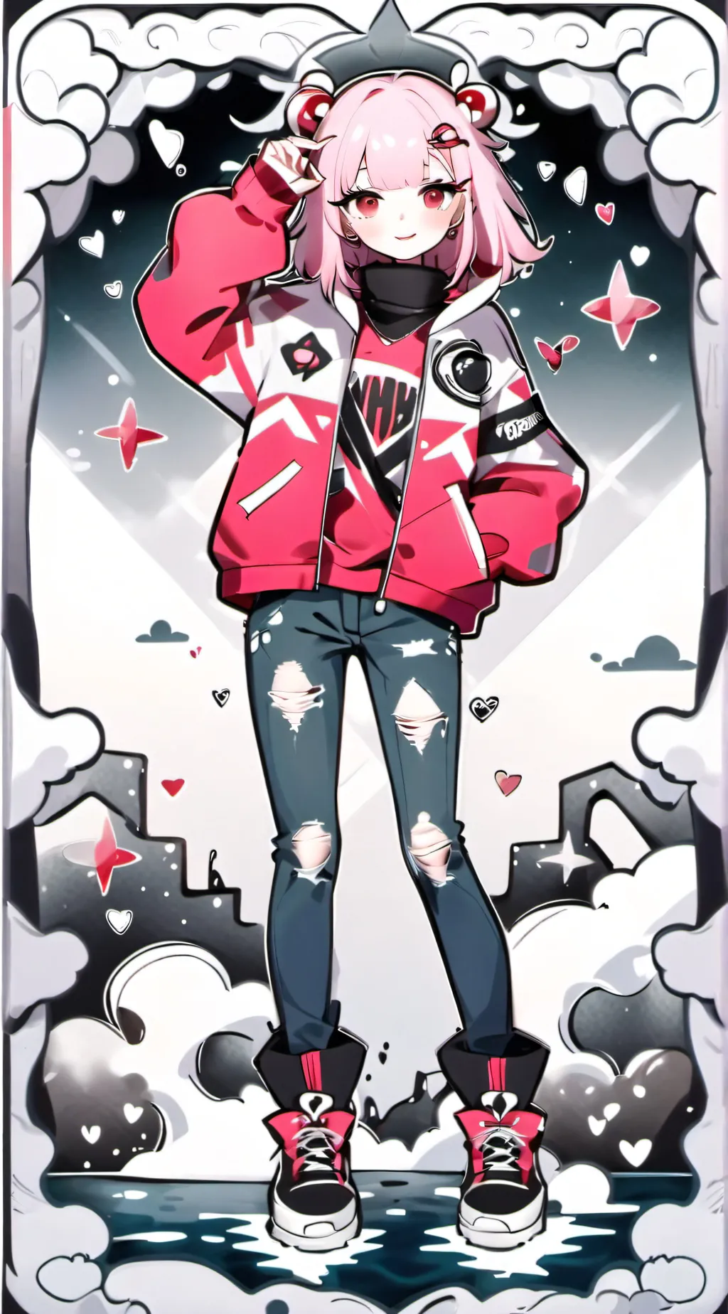 ai character: sayna background