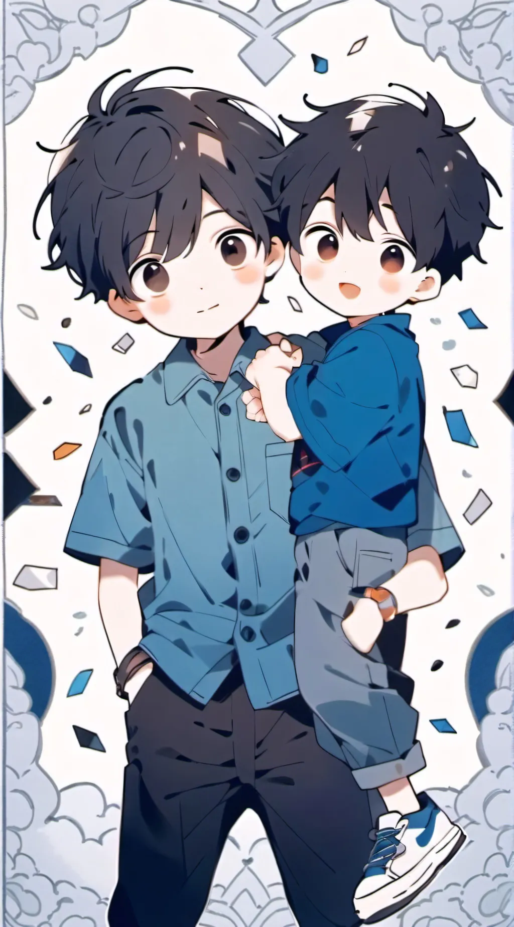 ai character: Ur Siblings background