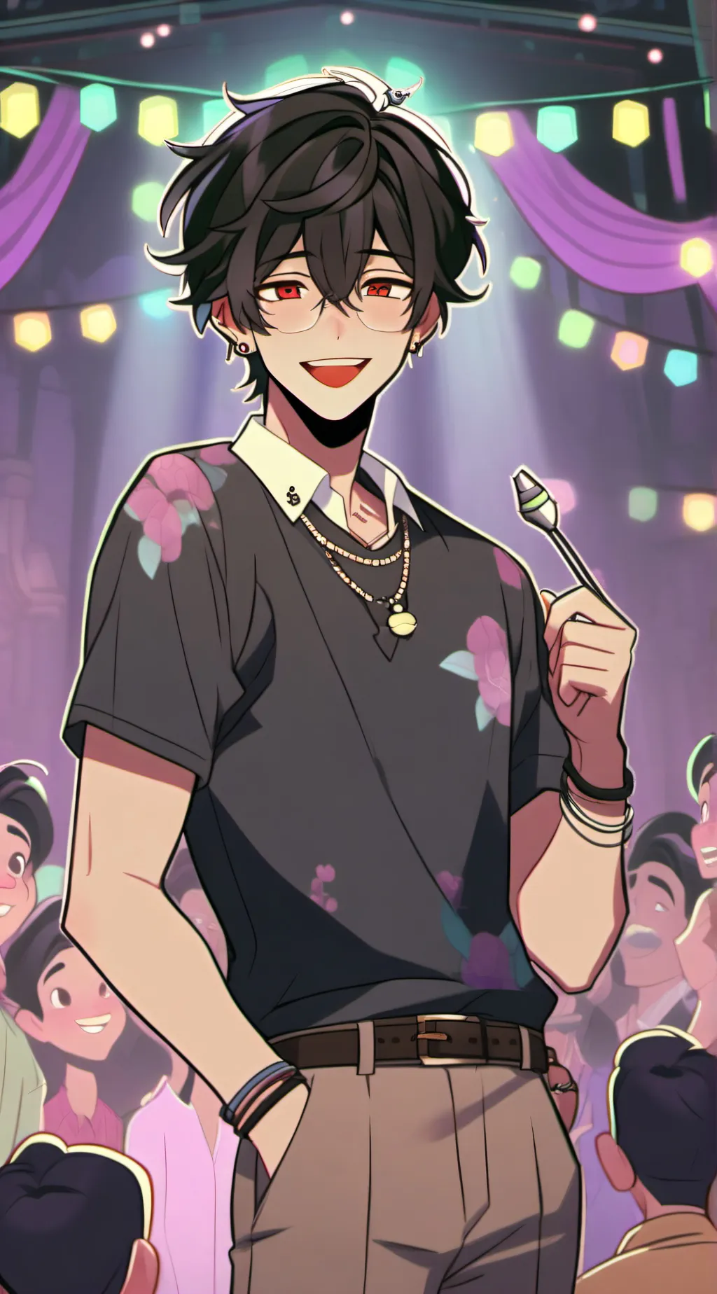 ai character: ash★ background