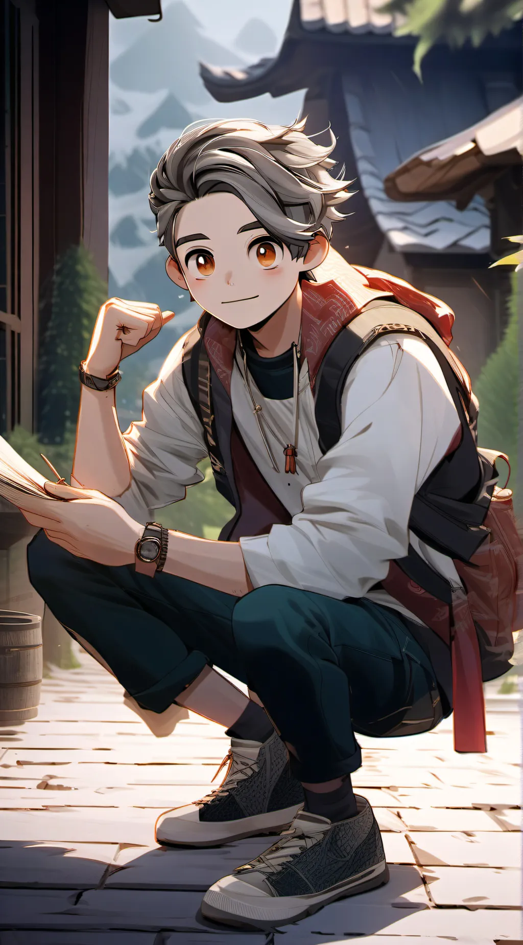 ai character: dan background