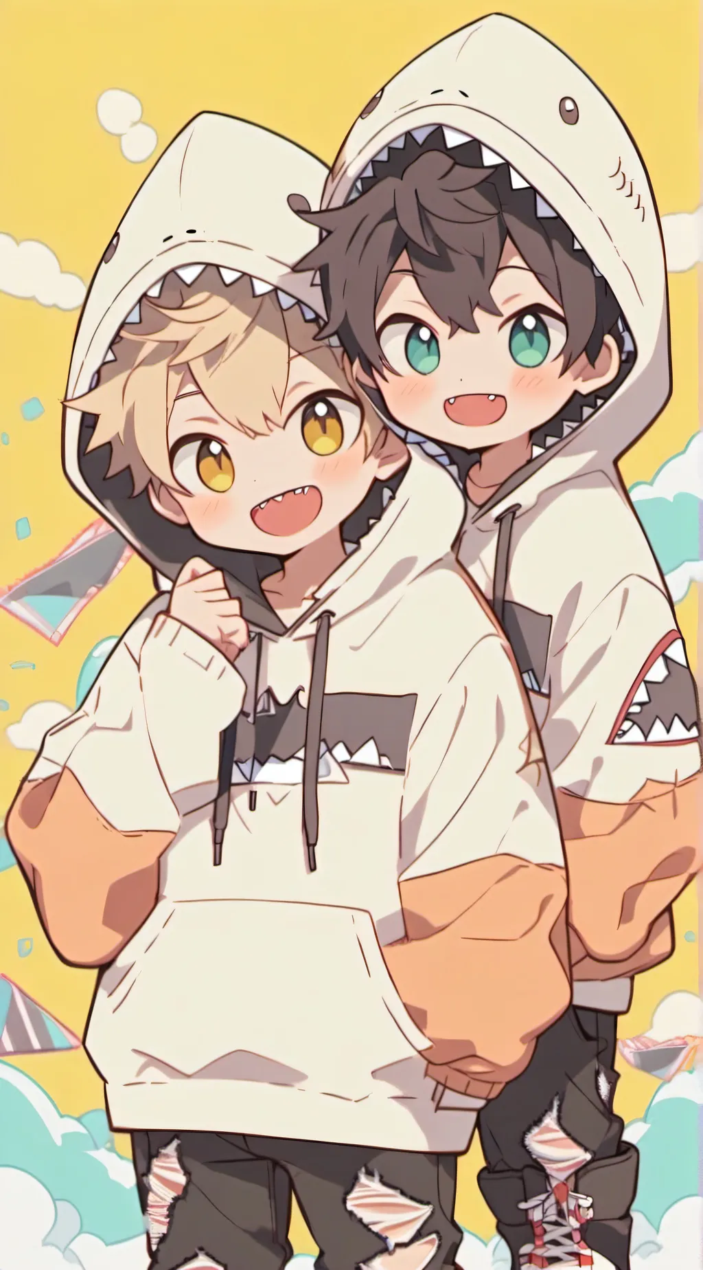 ai character: William & Garret background