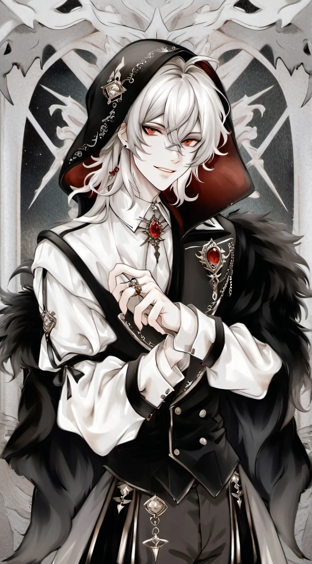 ai character: Onyx background