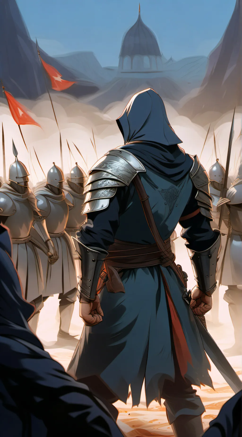 ai character: Army leader background