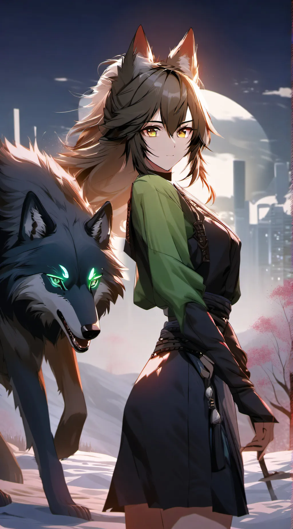 ai character: Amelia background