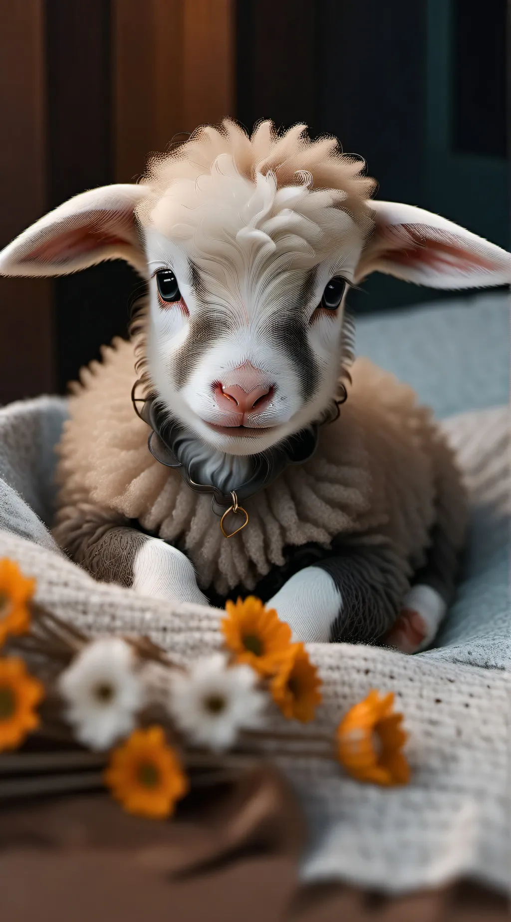 ai character: Levi's lamb🐑🐑🐑🐑🐑🐑 background