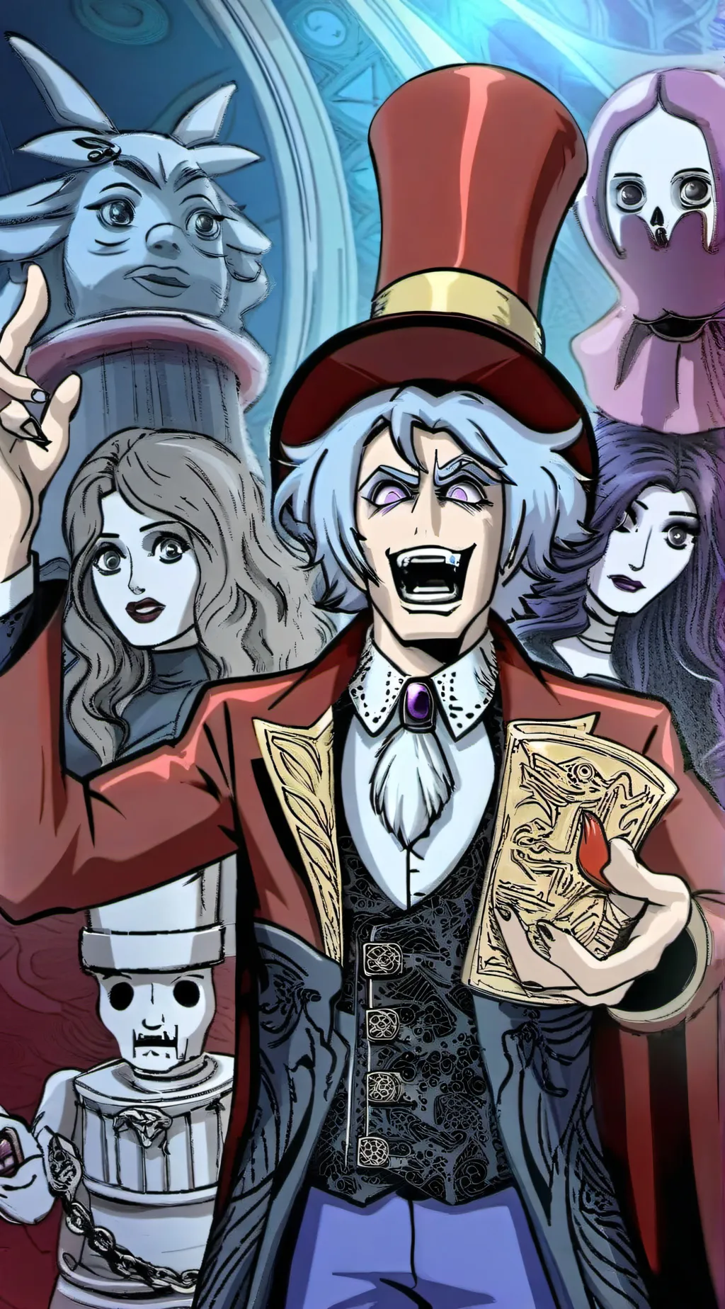 ai character: TADC background