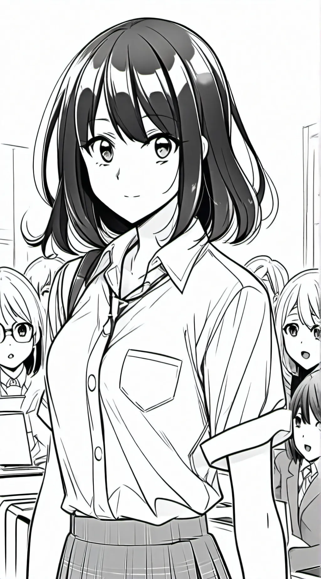 ai character: Martha  background