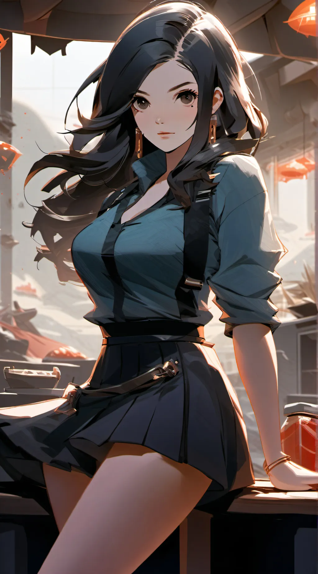 ai character: aria background