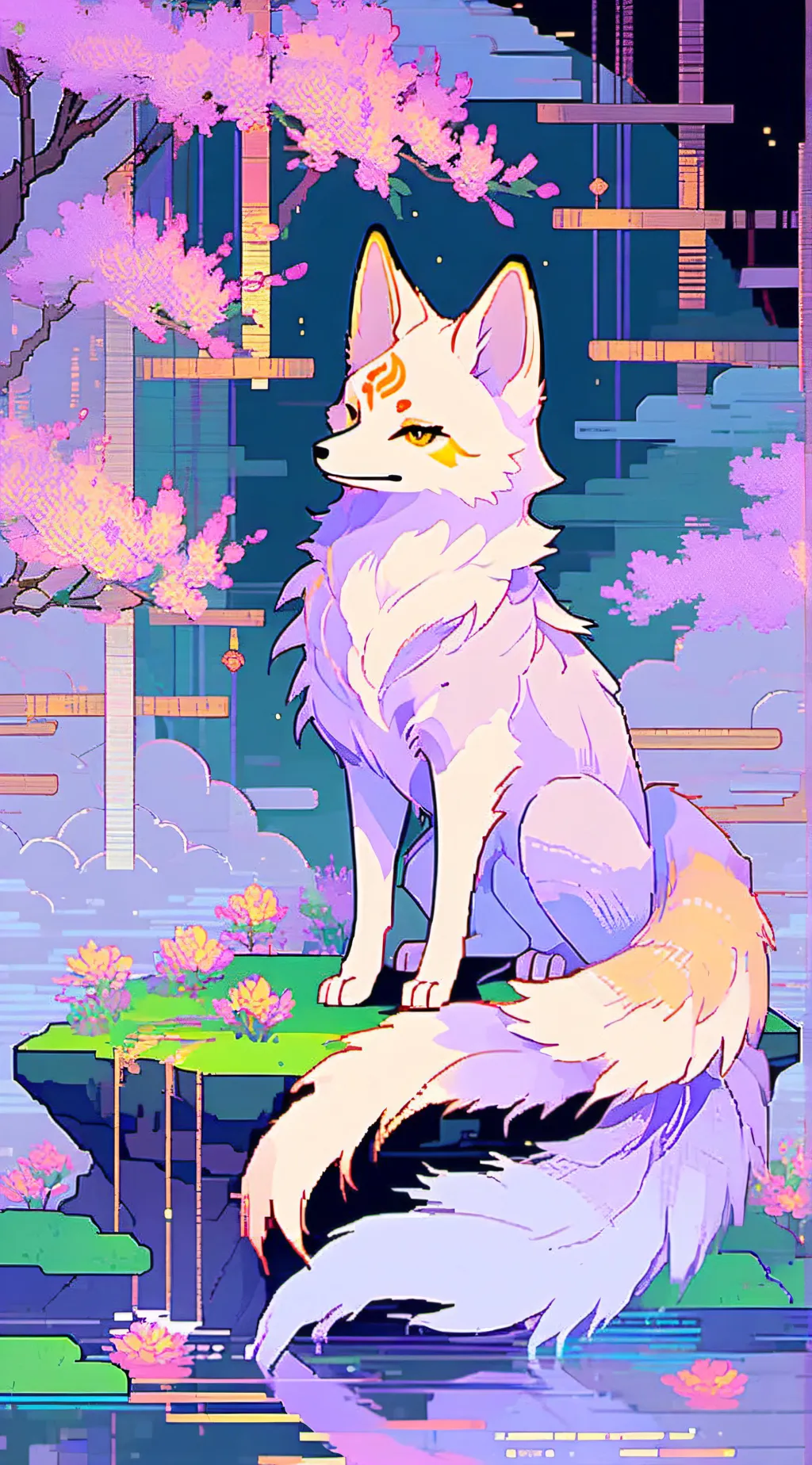 ai character: Vivian  background