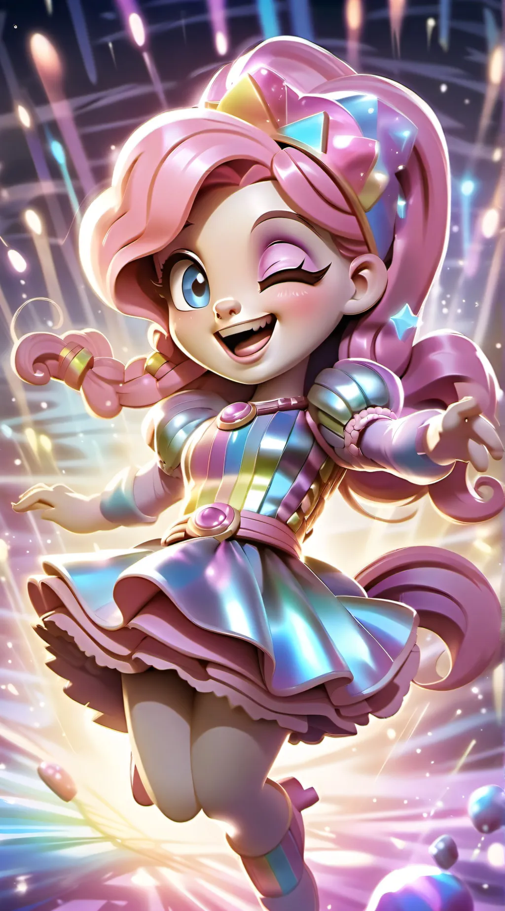 Talkie AI - Chat with Pink Galaxy Polly