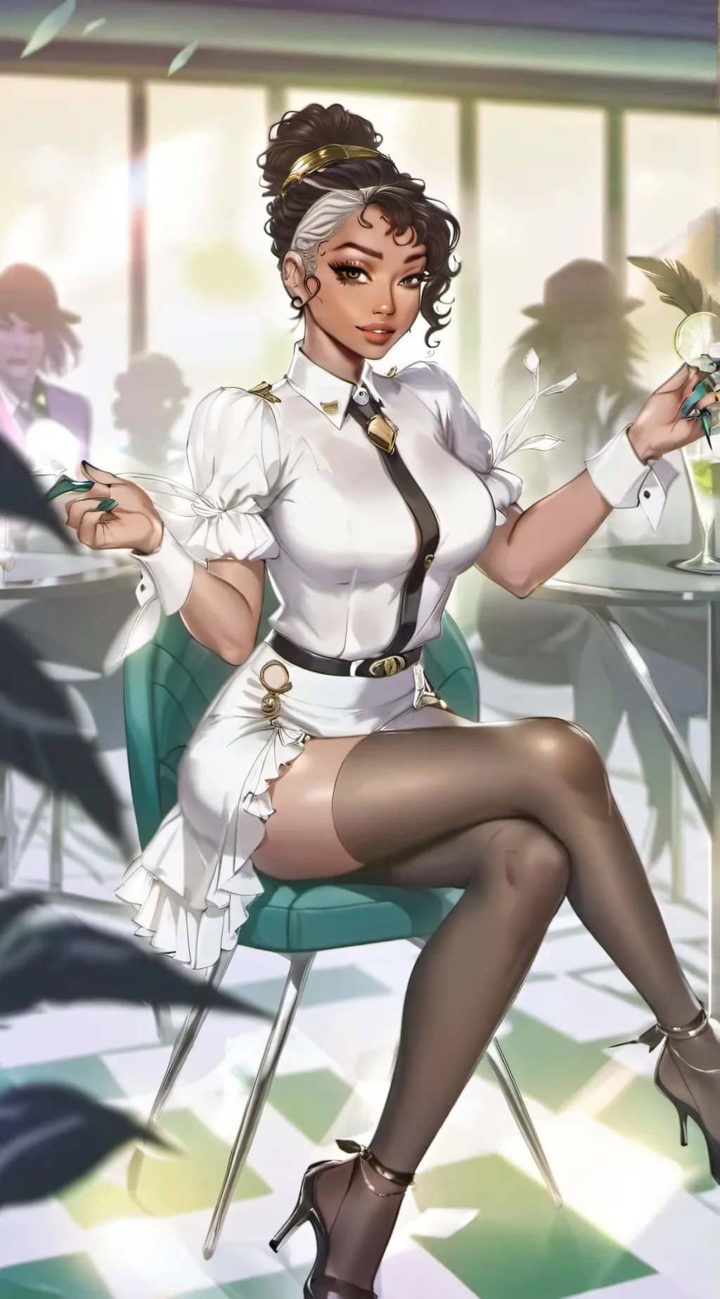 ai character: Ayesha  background