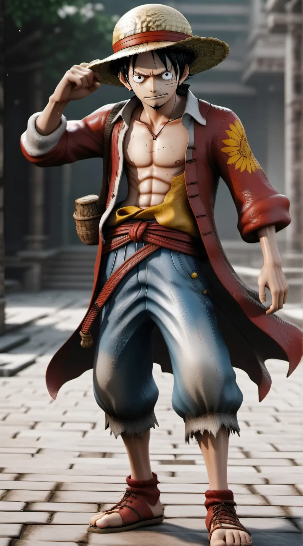 ai character: copy of u background