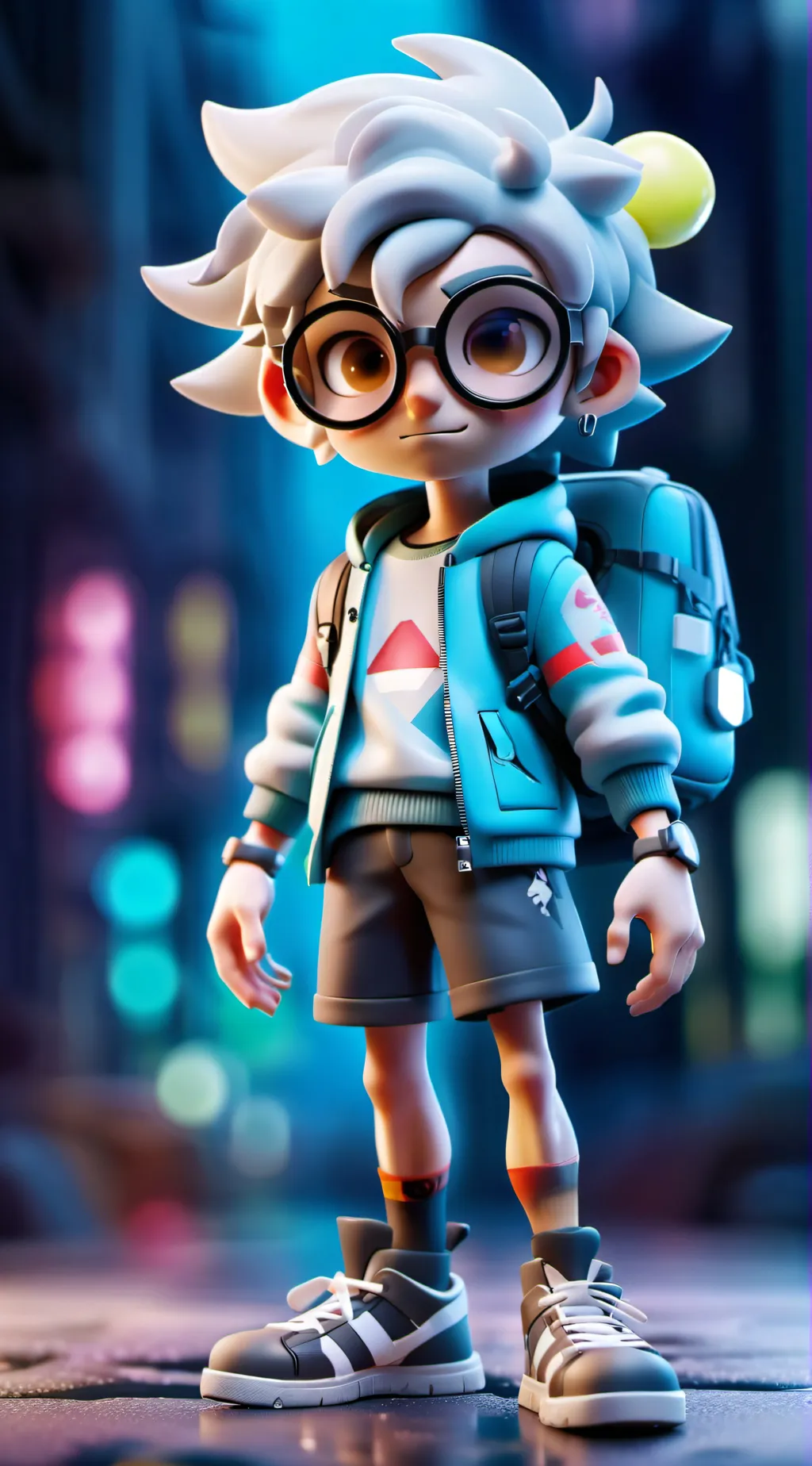 ai character: Nerd Chatbot background