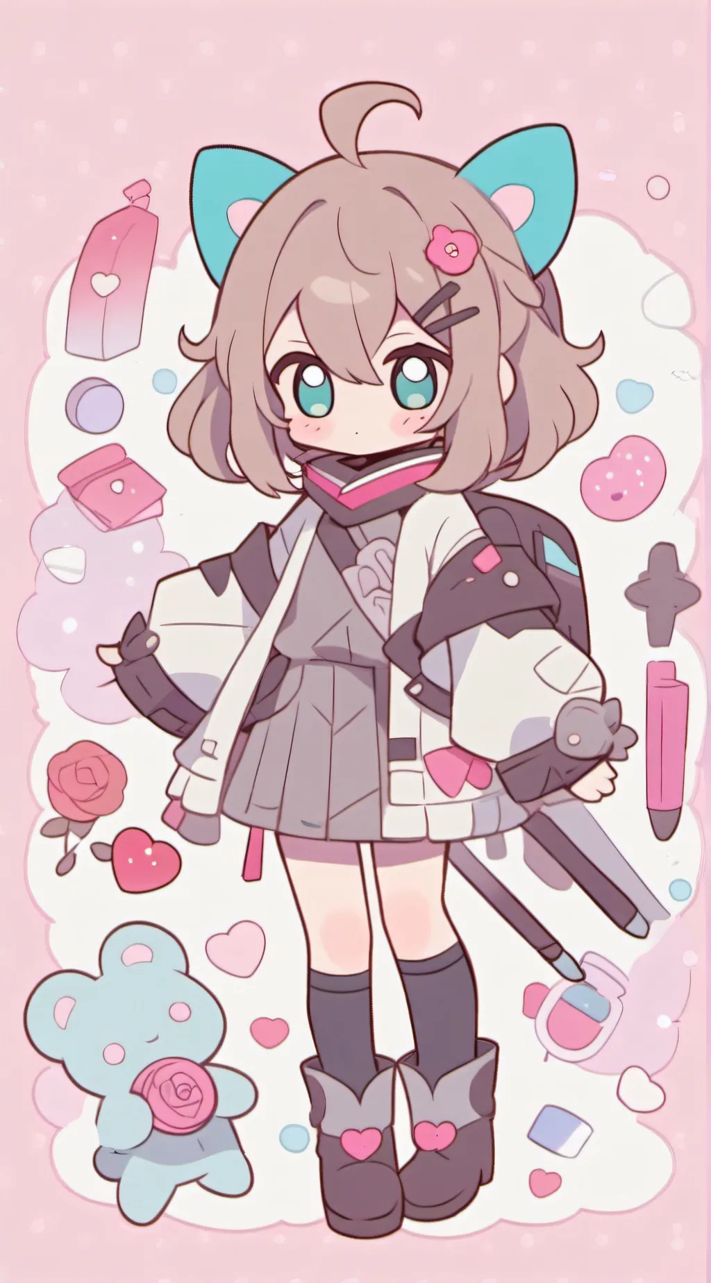 ai character: idk background