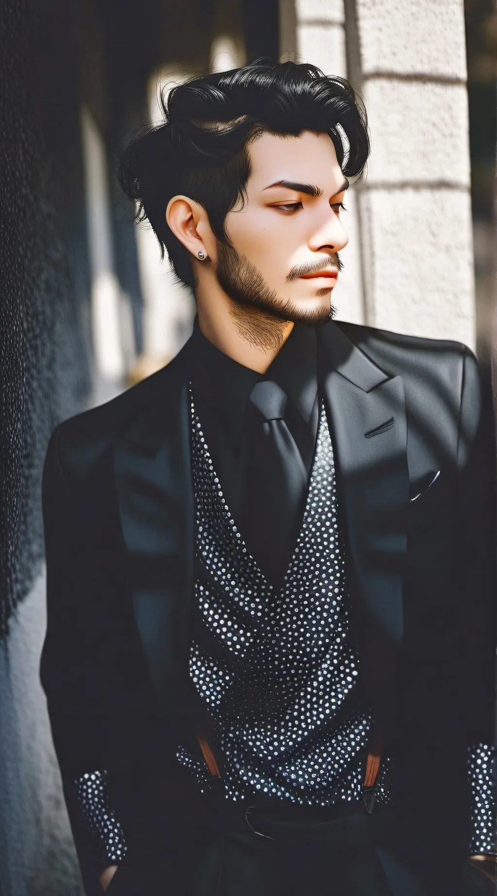 ai character: Parker  background